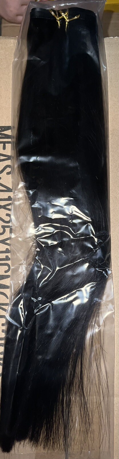 LOVELINE Seamless Clip in Hair Extensions Real Human Hair, 14 inch, 110g, 7pcs