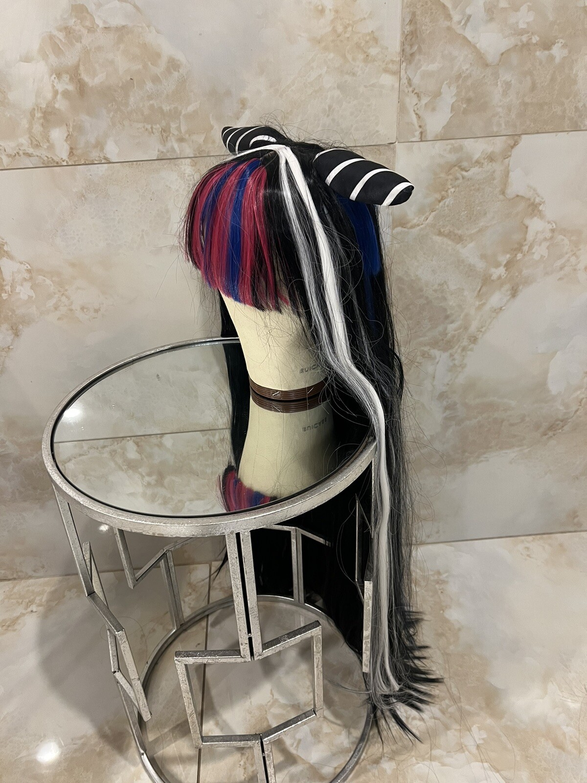 Anime Mioda Ibuki Extra Long 36in Synthetic Hair Wig New Halloween Costume Prop