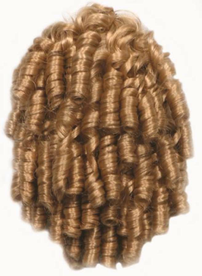 10″ SMALL SPIRAL CORKSCREW CURLS CURLY HAIR PONYTAIL HAIRPIECE SHIRLEY TEMPLE