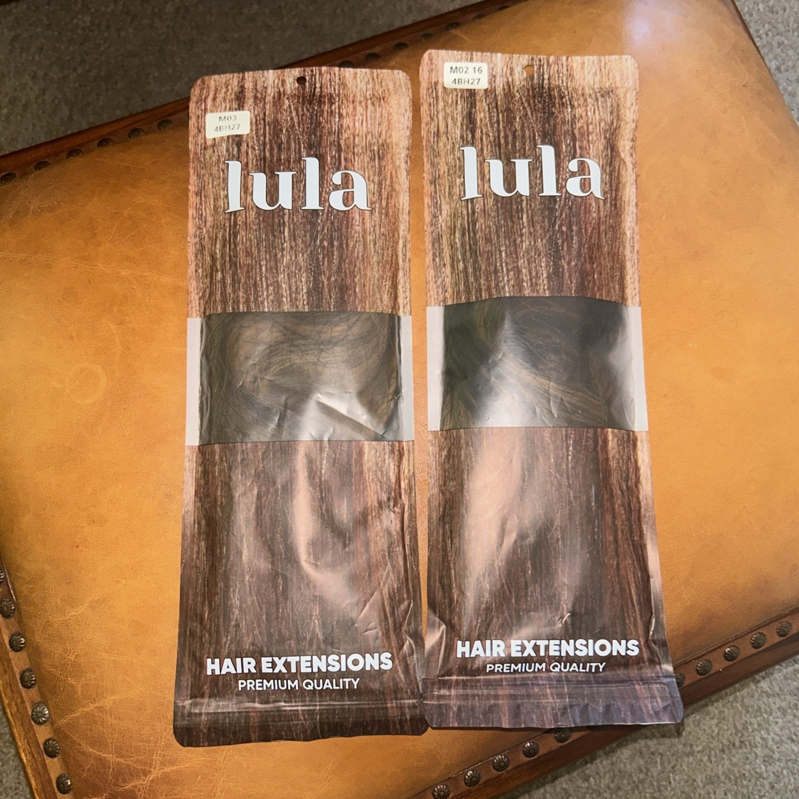 Lula Halo Hair Extensions Hair 18 And 22 Inch Straight And Wavy Adjustable.