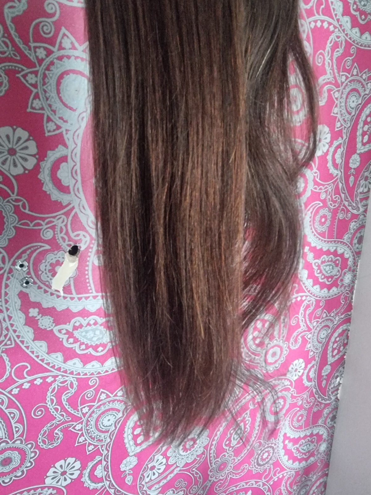 12A LIGHT BROWN 4# BRAZILIAN VIRGIN HAIR SILKY STRAIGHT 18+16INCH CLOSURE 150g