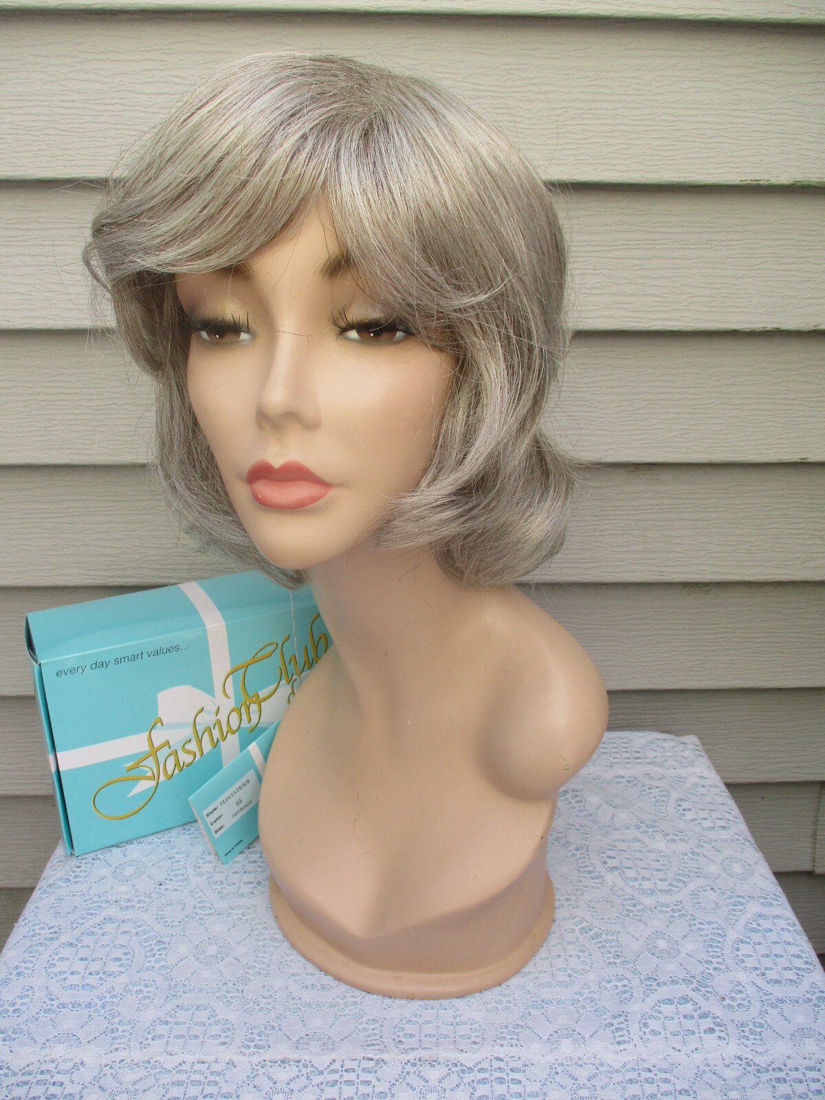 The Wig Company Wig FLIRTATIOUS Color 56 GRAY Classic Mid Length Style