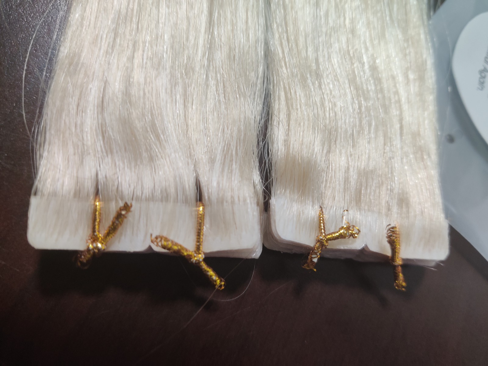 18″ Tape In Injected Human Hair Extensions Surnel 20pcs 40g #60 Blonde