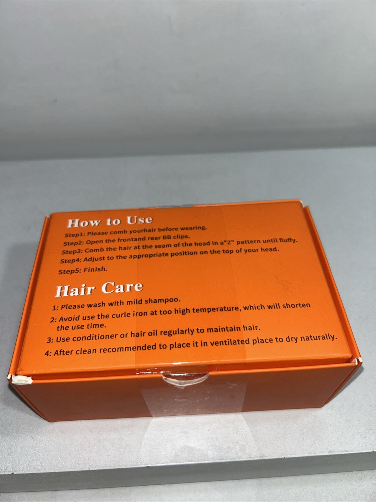 New 100% Human Hair Topper With Bangs 360 Degree 3D Cover Soft Black