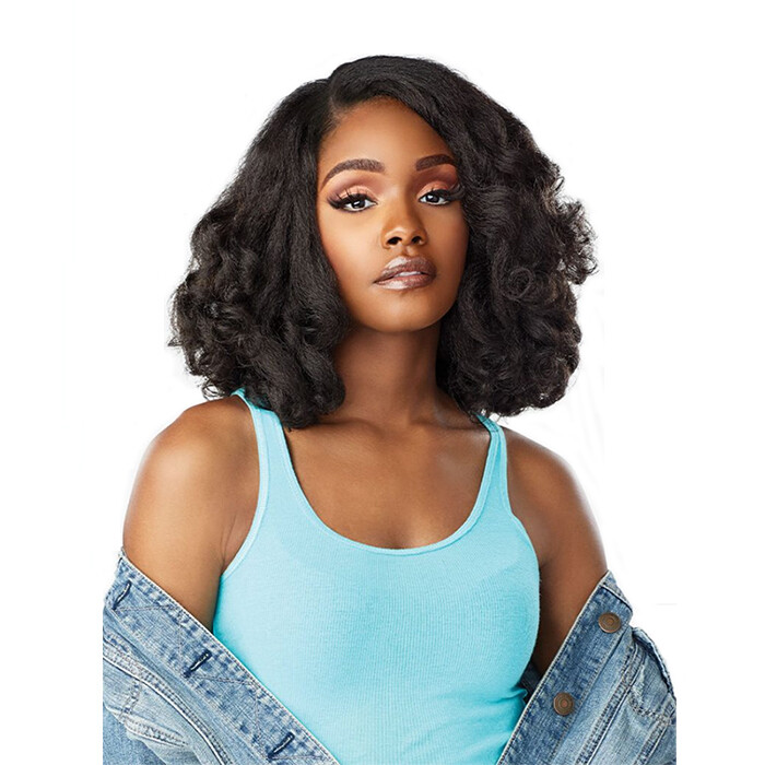 SENSATIONNEL CURLS KINKS & CO SYNTHETIC HAIR CLIP-INS – TOP LADY 10″