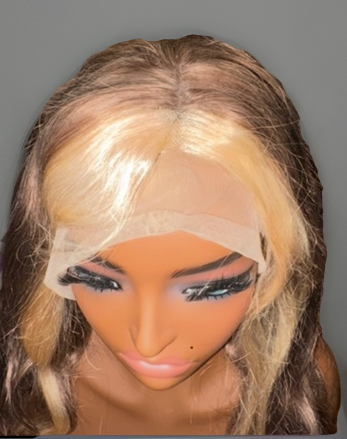 Highlight Blonde 30” 13×4 Body Wave Lace Front Human Hair Wig