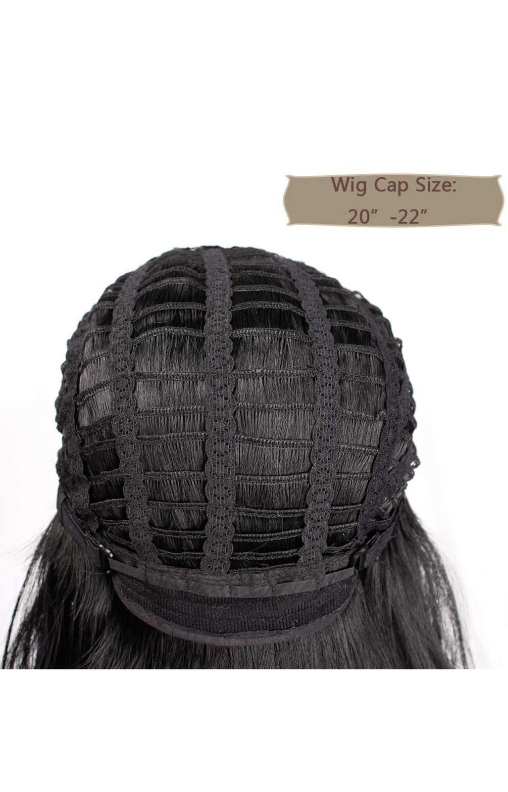 AISI QUEENS Long Black Wavy Wigs for Women Middle Part Curly Black Wig Natural