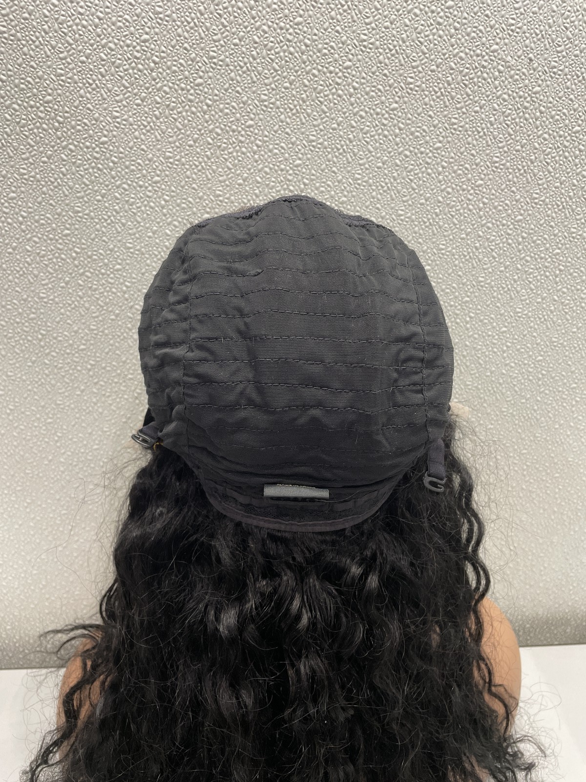 Indu Gold Lavida Natural Black 100% Human Hair Lace Wig, 18″