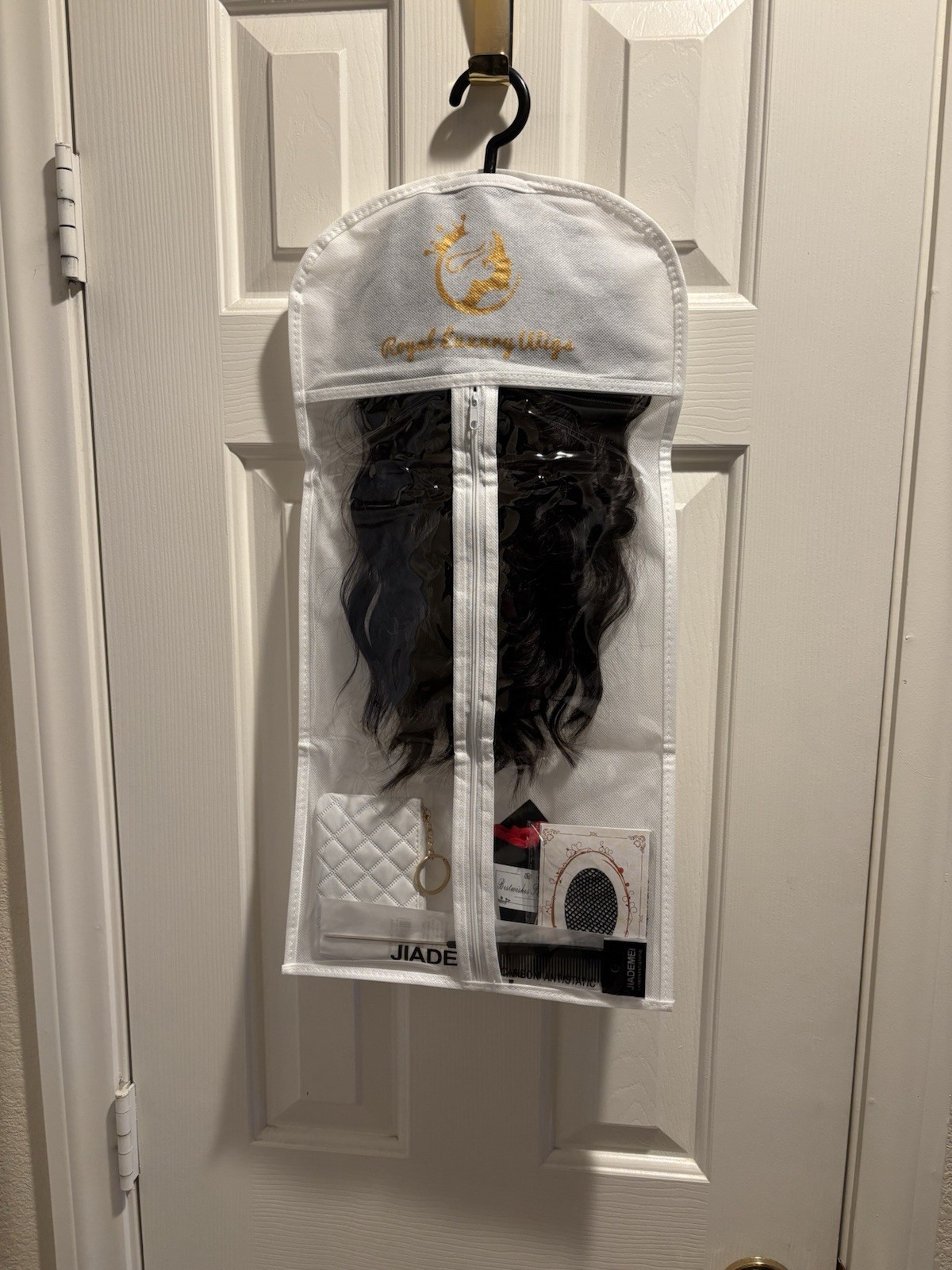 $160. + Novastel Human hair 14in Dark Brown Modern Wavy Wig. Exc. Quality NEW!
