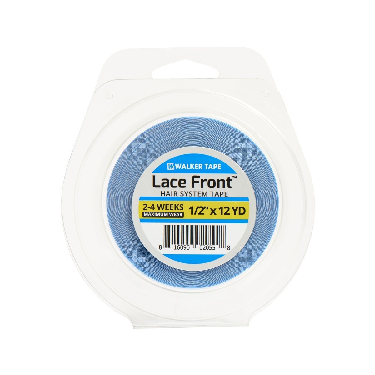 New Walker Lace Front Support Blue Liner Tape 1/2″ roll 12 Yard Wig toupee