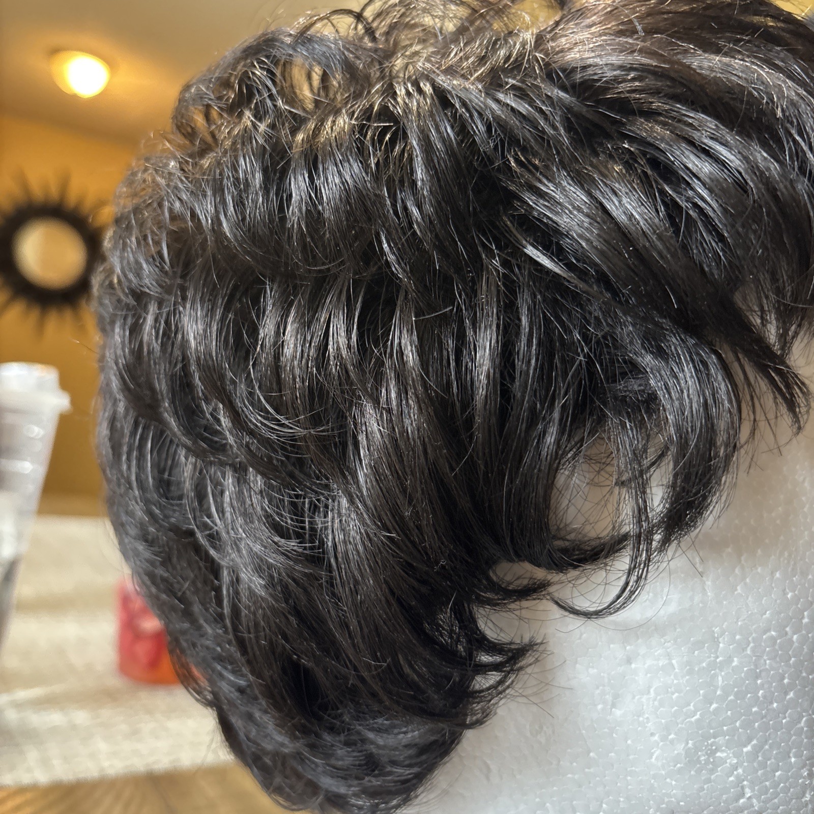 Short hair wig by Foxy Silver