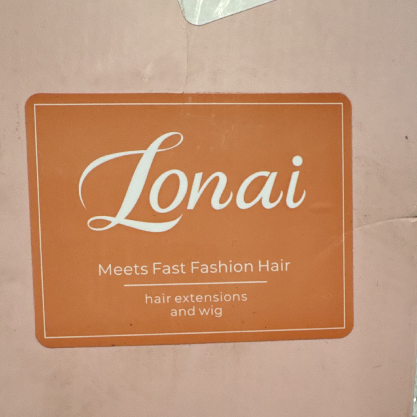 Lonai Clip-In Synthetic Hair Extension 16 in Dark Brown Heat Resistant