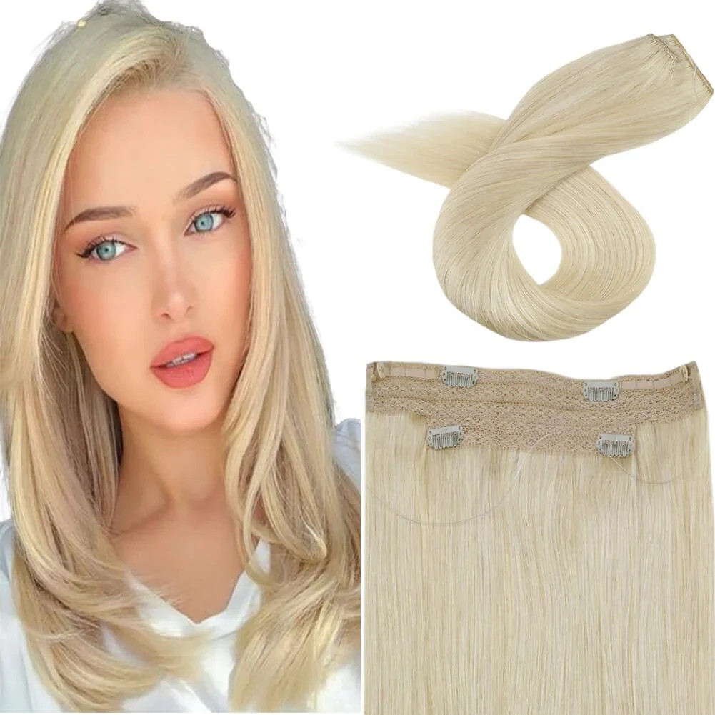 Sunny Hair FISHLINE 20″ Sun Kissed Blonde Wire Human Hair Extensions FP 1000-20