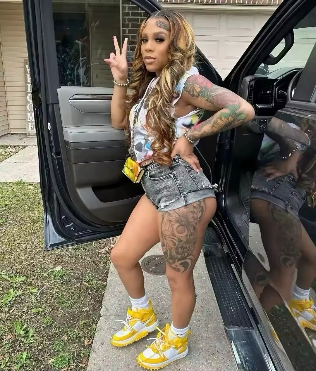 Ombré Body Wave Human Hair Wig