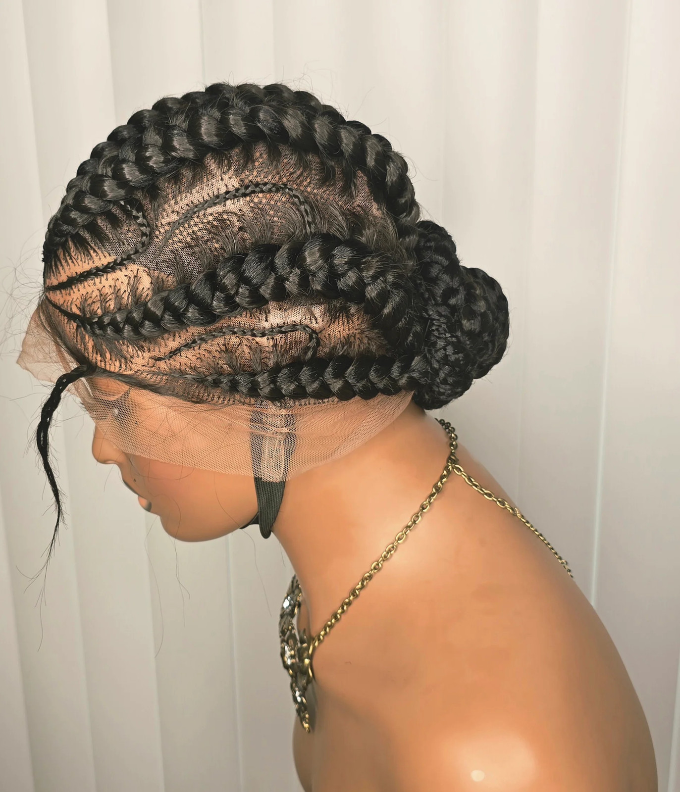 Black Packed Cornrows Style for Classic Ladies Elegant and Stylish Hair