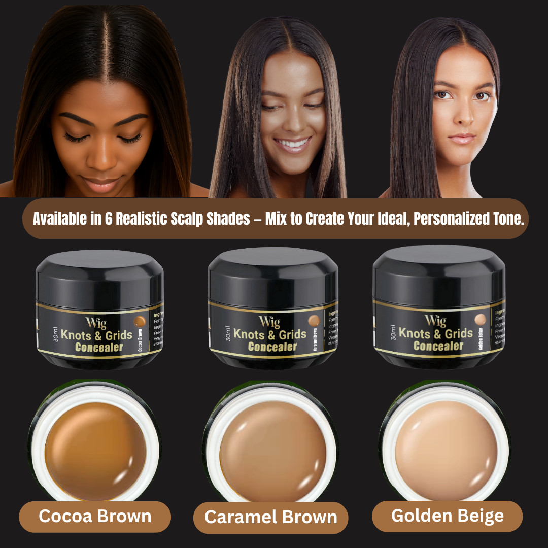 Golden Beige-Advanced Lace Wig Knots Holes & Grid Concealer 30 ml Jar