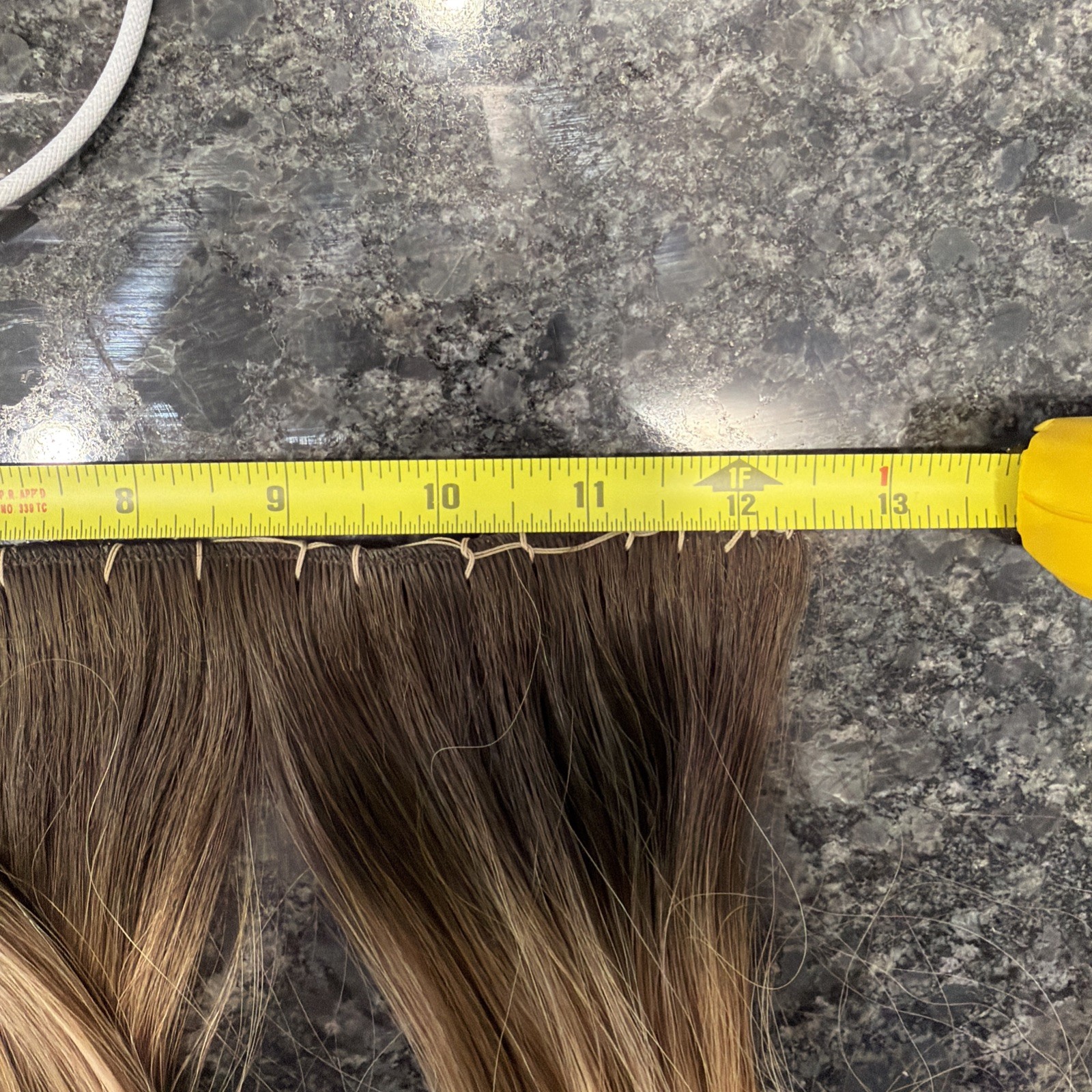 Bellami Straight Flex Weft Extension 20” Chocolate Rebel 145g NEW Human Hair