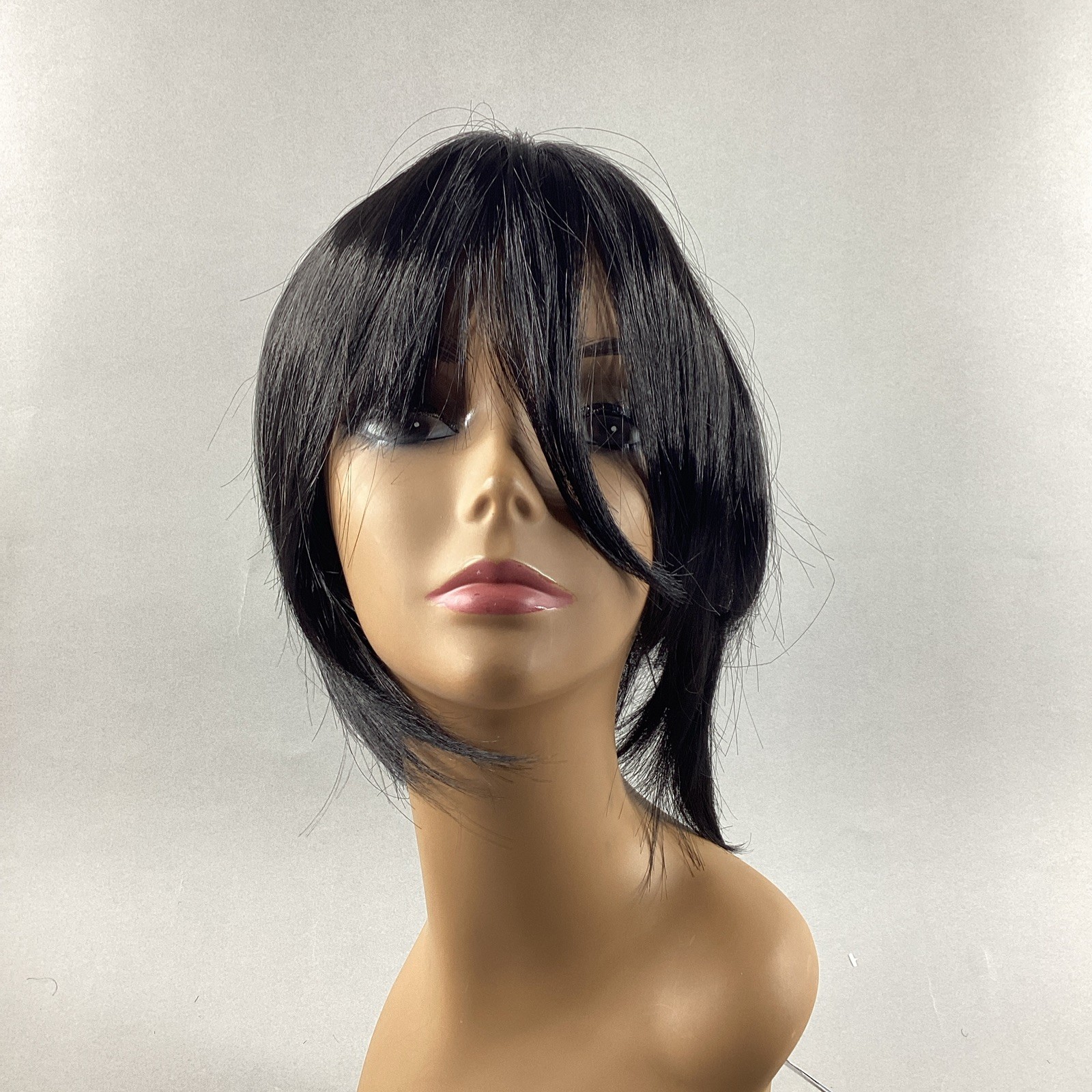 Annisa Short Straight #1 Jet Black Synthetic Quick Weave Wig