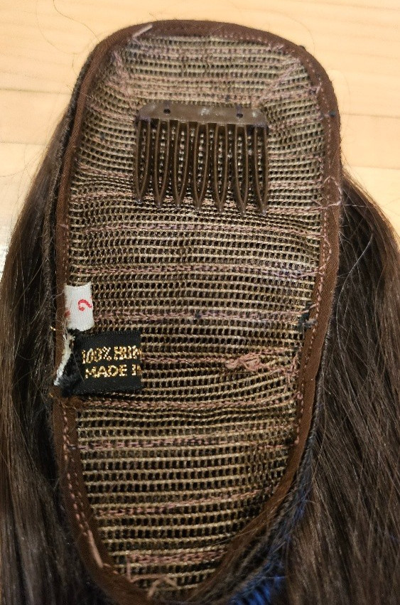 Wig topper human hair Dino Valentino