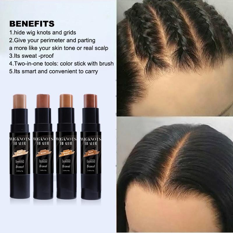 Lace Tint Spray for Lace Wigs Dark Brown Middle Brown Light Brown Lace Tint Spra