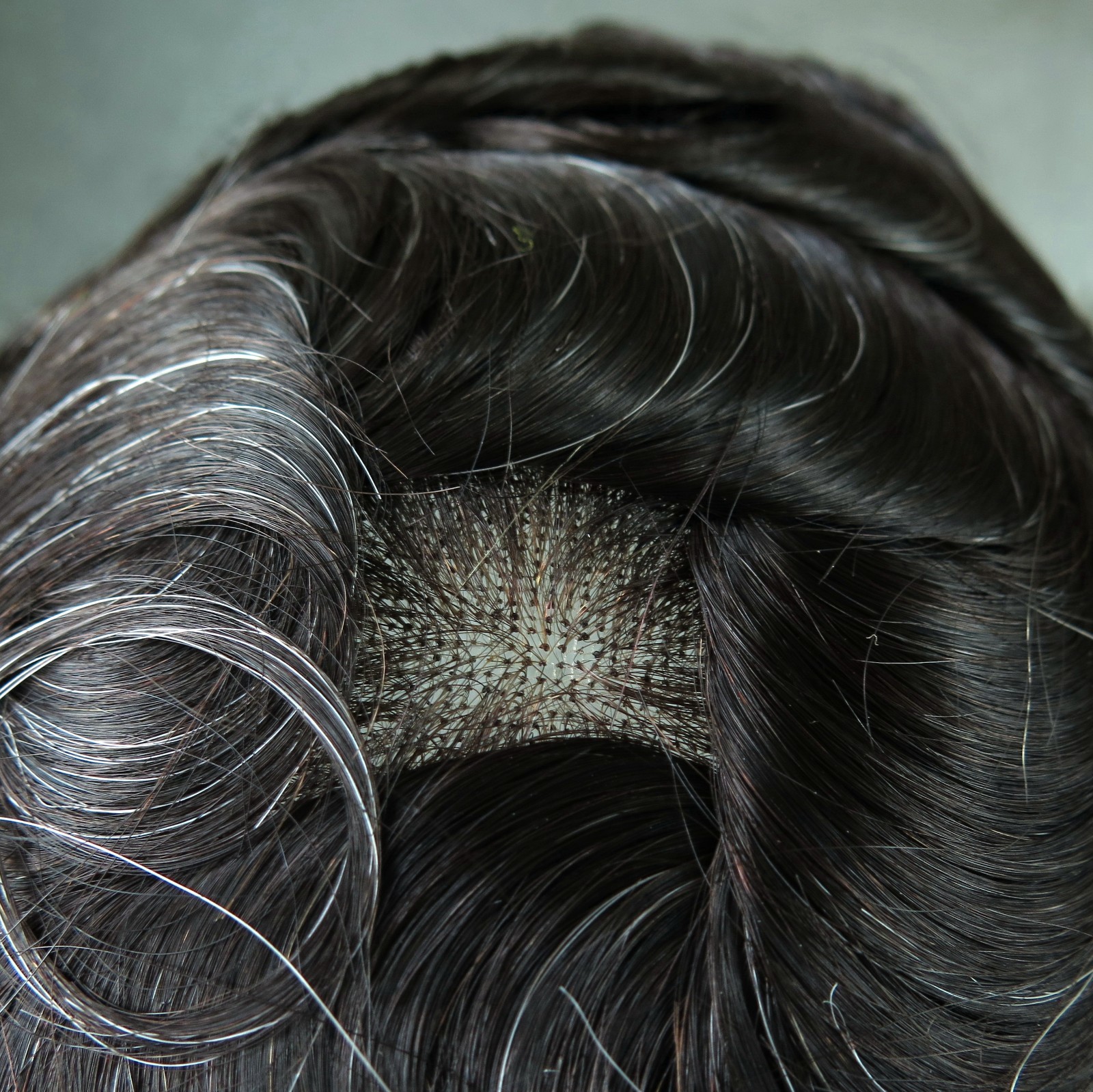 Toupee For Mens Human Hair Replecement System German Lace Gent Hairpieces 8×10”