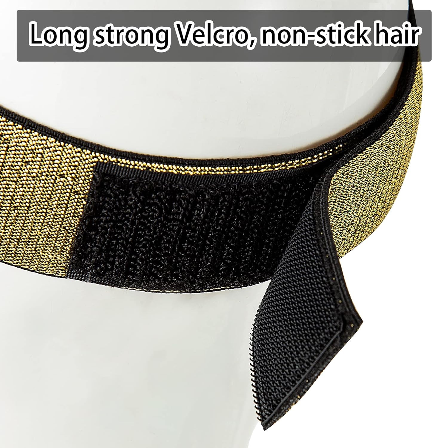 ONLYFU 8pcs Elastic Bands for Wig, Adjustable Lace Front Wig Edge Melting Bands