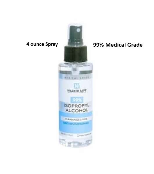 99% Isopropyl Alcohol by Walker Tape Co. 4.0 ounce