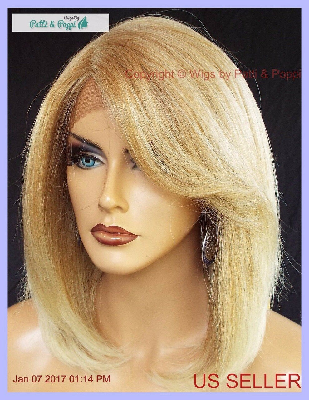 Lace Front Yaki Layered Wig Hairdo T27.613 Heat Resistant Long Style