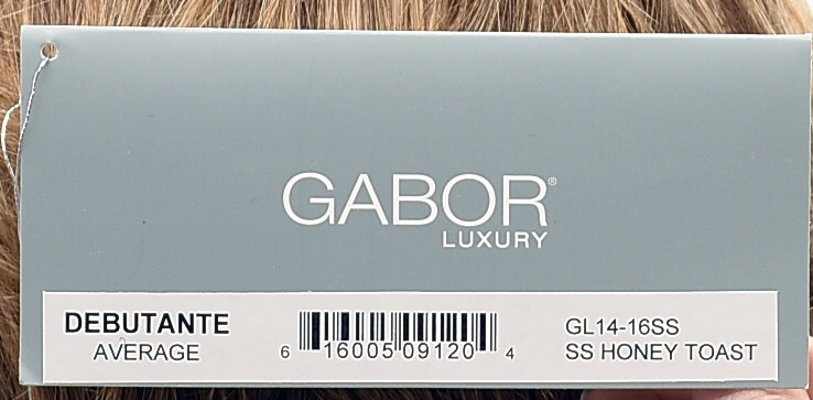 DEBUTANTE Wig by Gabor, GL14/16SS, *CLEARANCE!* Mono Top + Lace Front