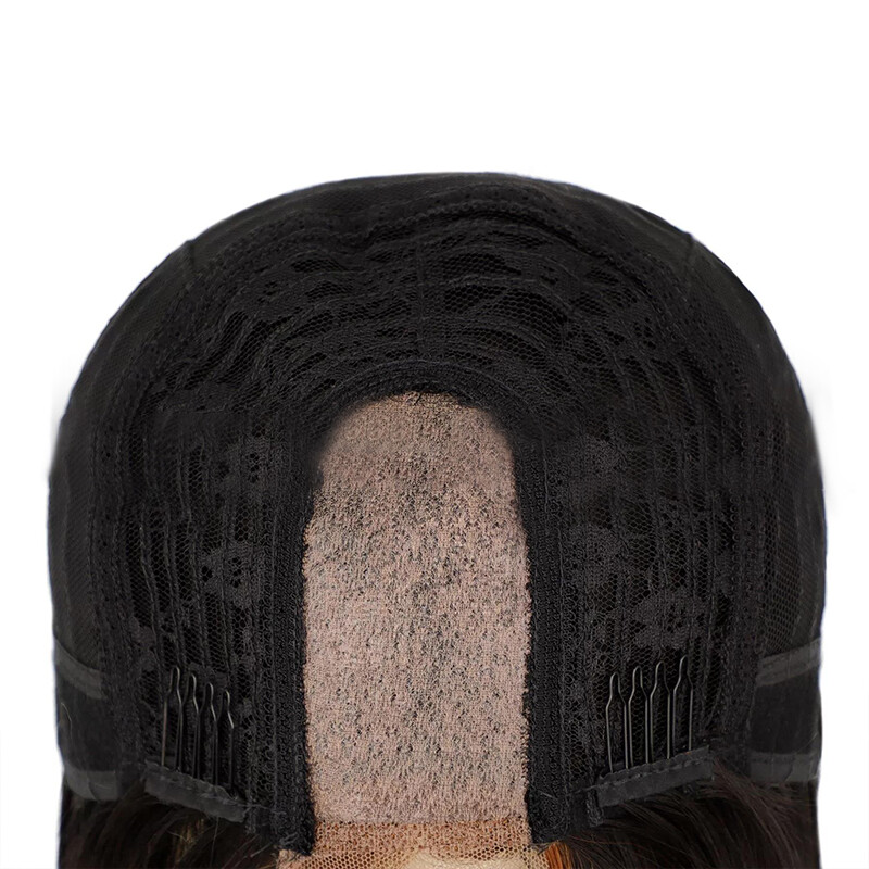 Long Straight Ombre Dark Purple Lace Front Wigs 4×2 Lace Synthetic Cosplay Party