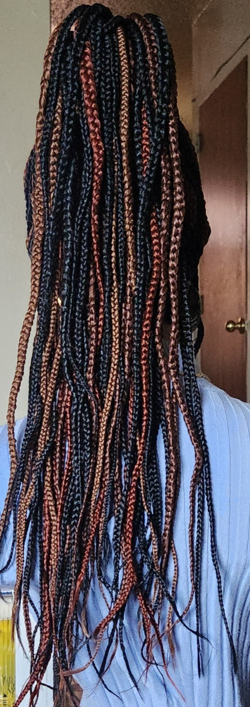 Handmade braided cornrow wig princess Multiple colors