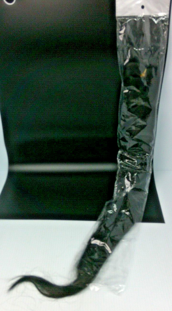 NEW Mixed Lot Synthetic Hair 28″ Straight Black & 12″ Curly Gray