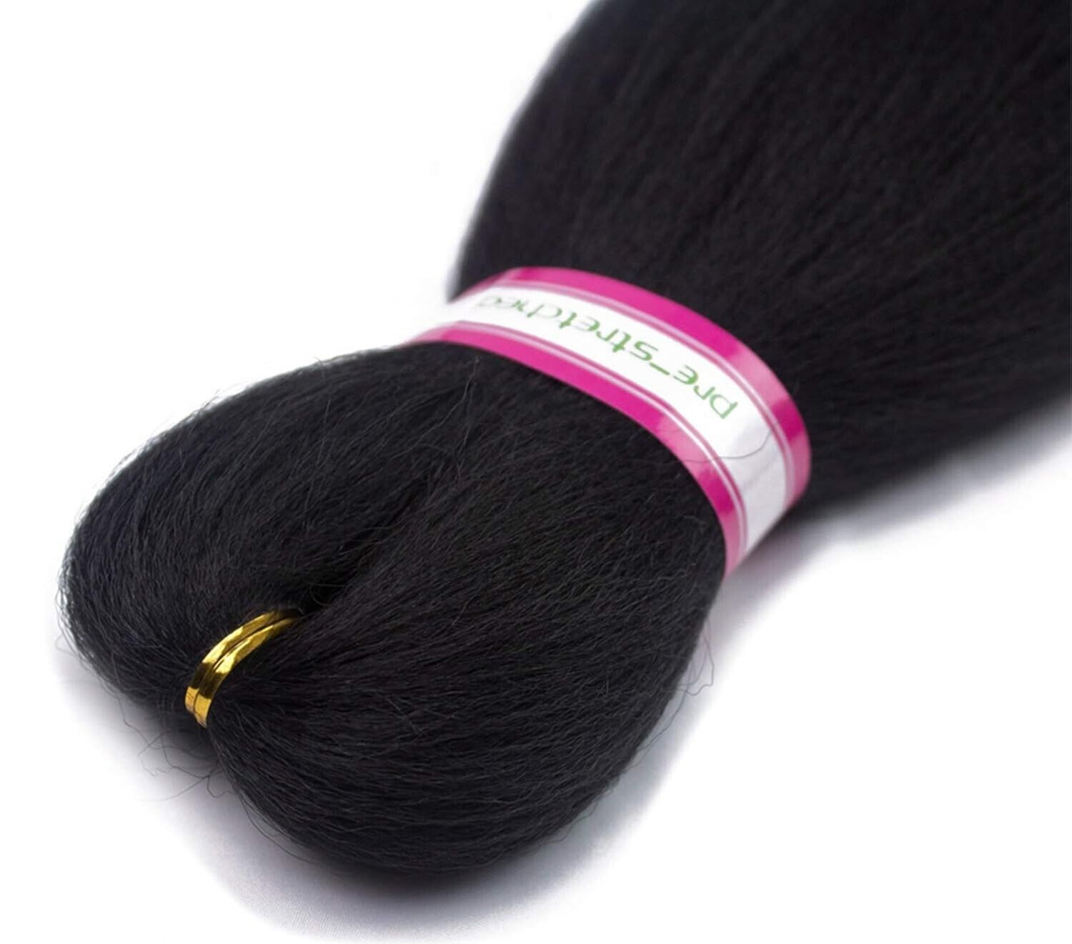 Hair Extensions Pre-Stretched Braiding Black-22 Inch Synthetic Braiding 1pack