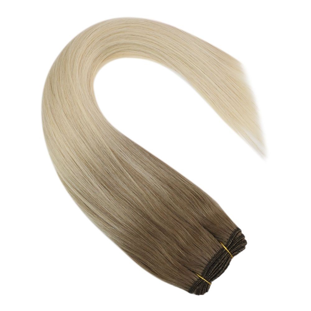 Sunny Hair WEFT 18in Light Brown Balayage Blonde Extensions HW_BA8A-60_100G4