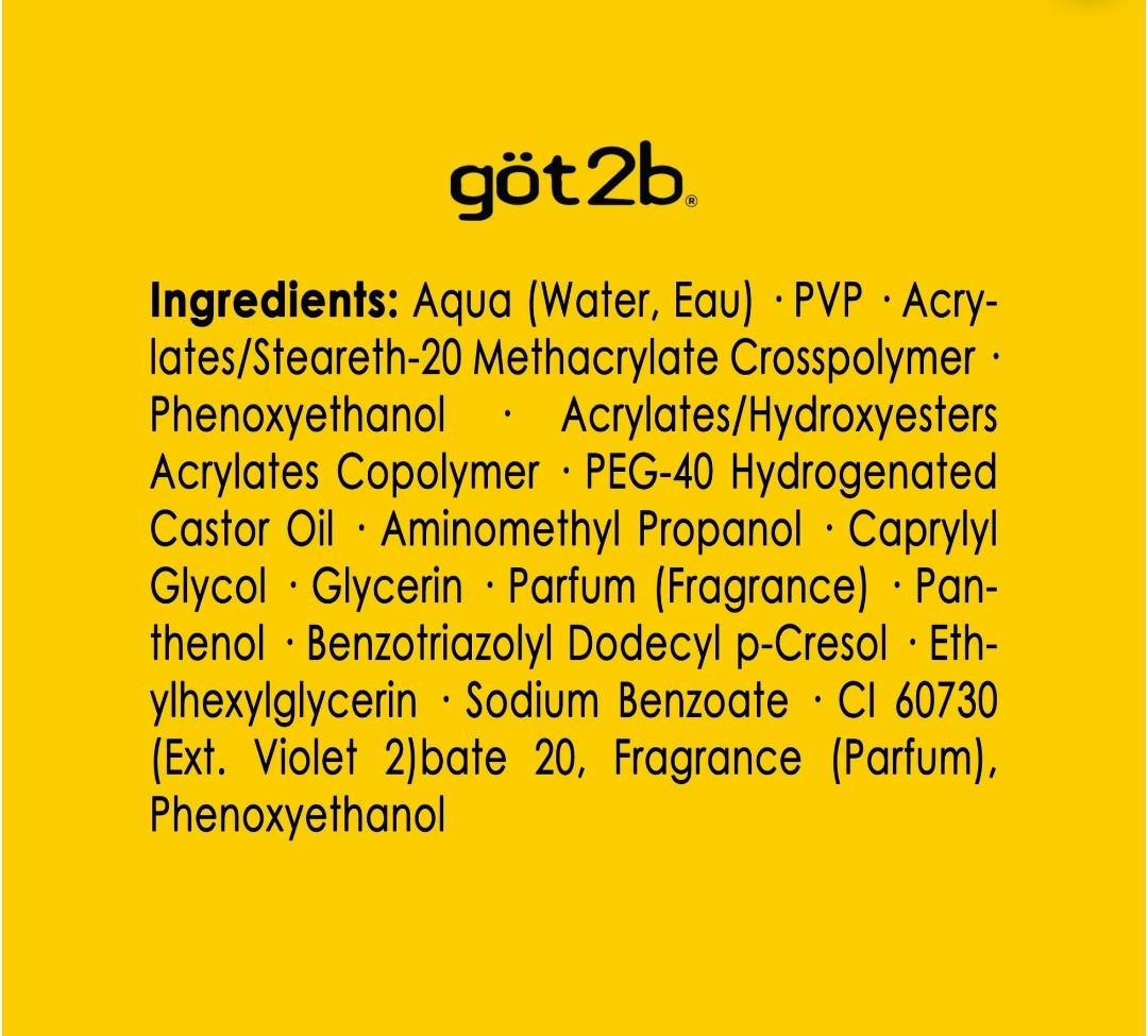 got2b Glued Bonding Glue for Protective styles Invisible Quick Dry Wig Glue 6 oz