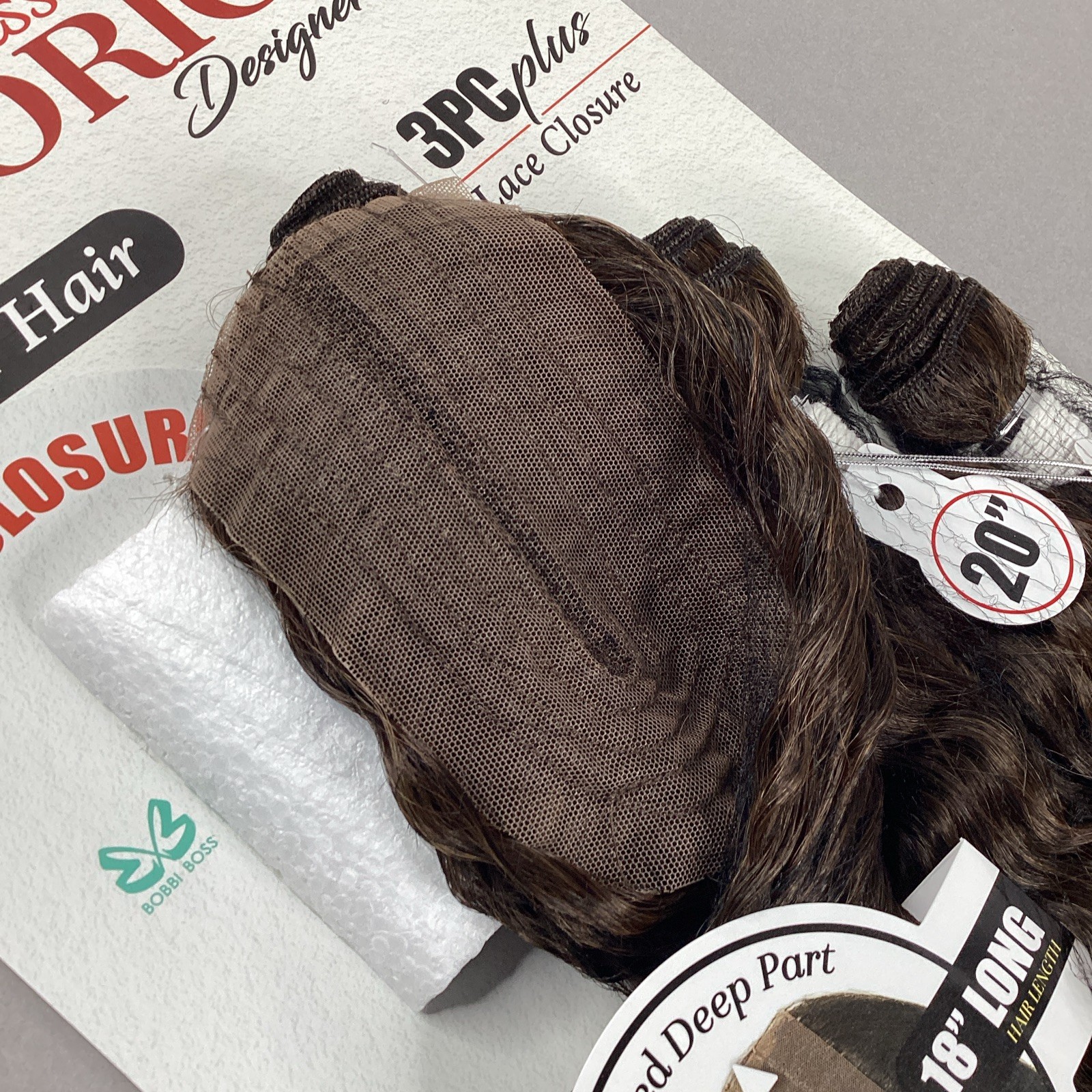 Brazilian Wave #TT1B/30 Black Brown 18” 22” All-in-One Synthetic Hair Extensions