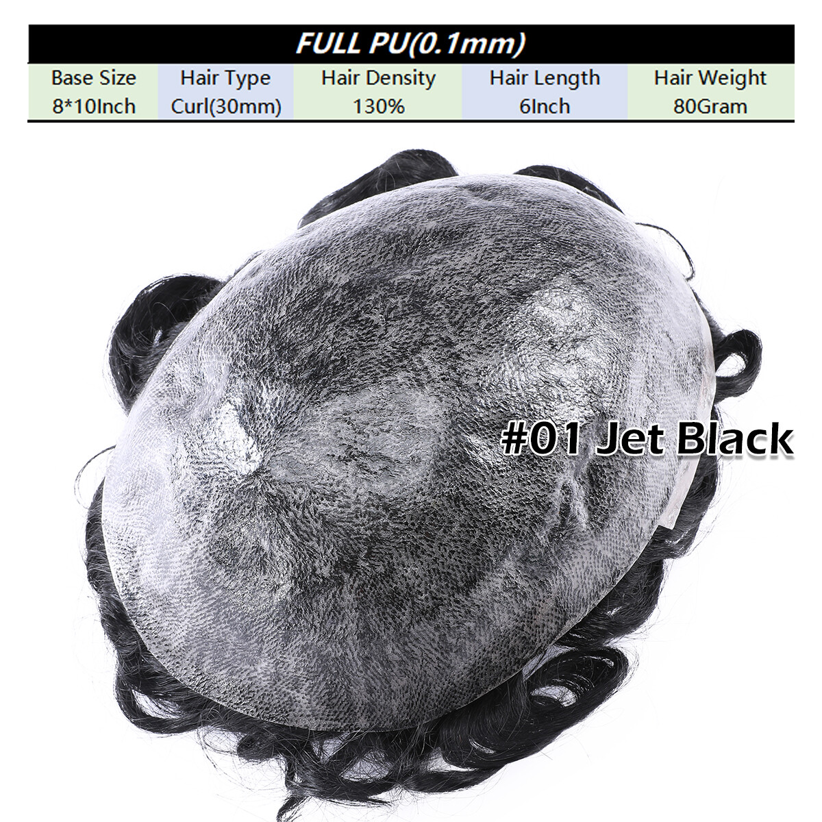 Men Toupee Hairpiece Tape In Human Hair Thin Skin V-loop Replacement System Gray