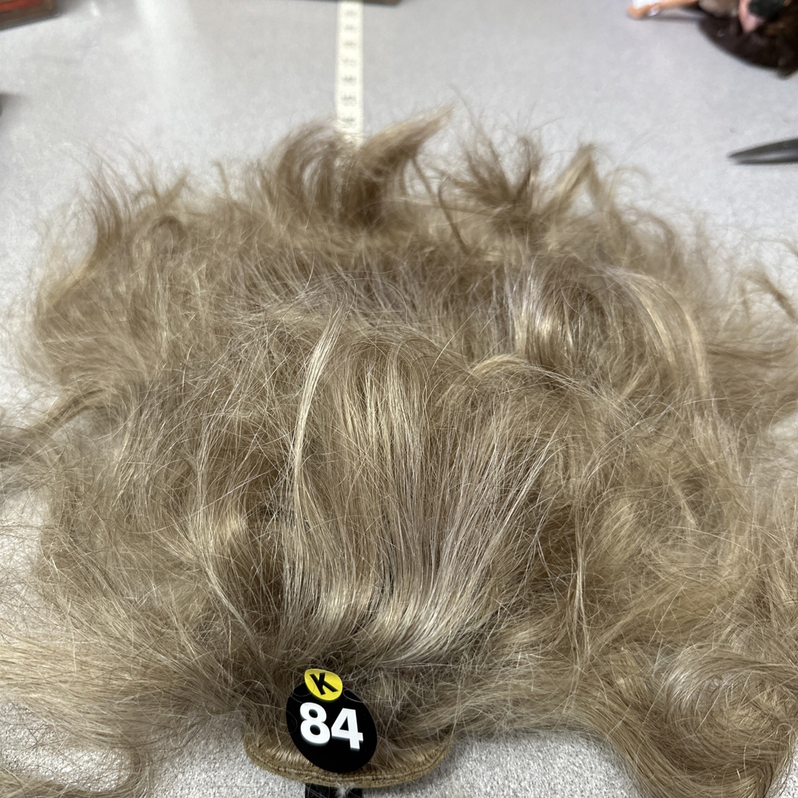 Vintage 100% Human Hair Wig Piece