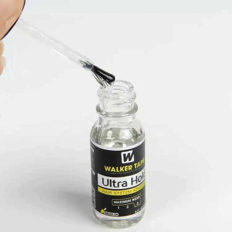 Walker Tape Ultra Hold Glue 0.5Oz Lace Wig Adhesive Men Toupee 100% Authentic