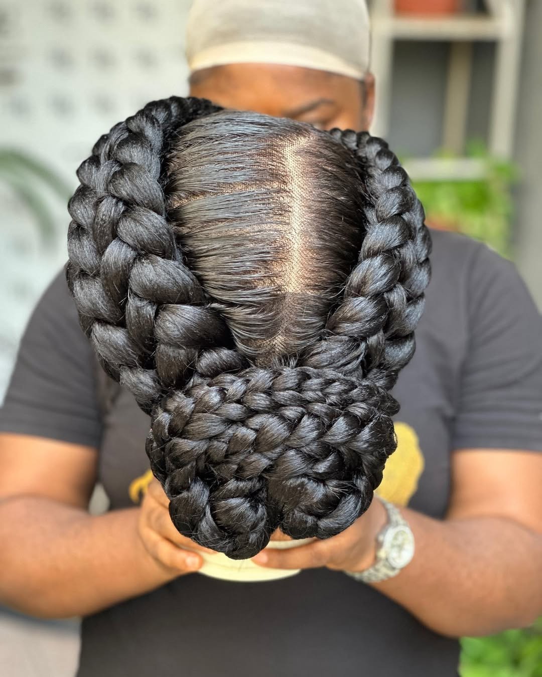 Braided wig, Box Braided wig, Knotless Braided wig, wigs for Black women