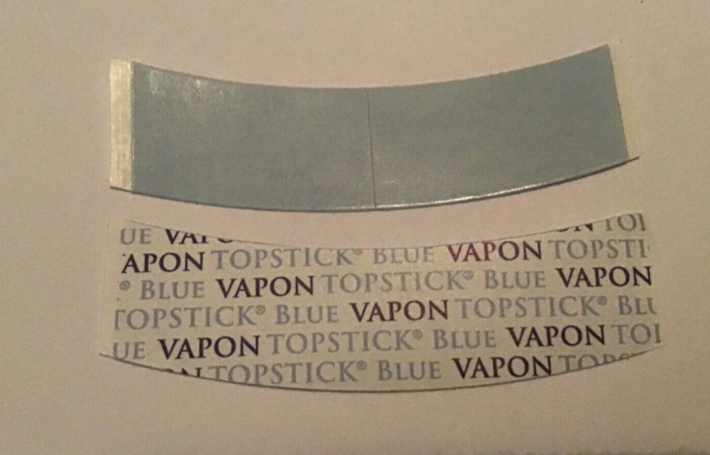 VAPON TOPSTICK Blue Liner A Curve Tape Clear,Double-sided 100 PC.Hair Piece Tape