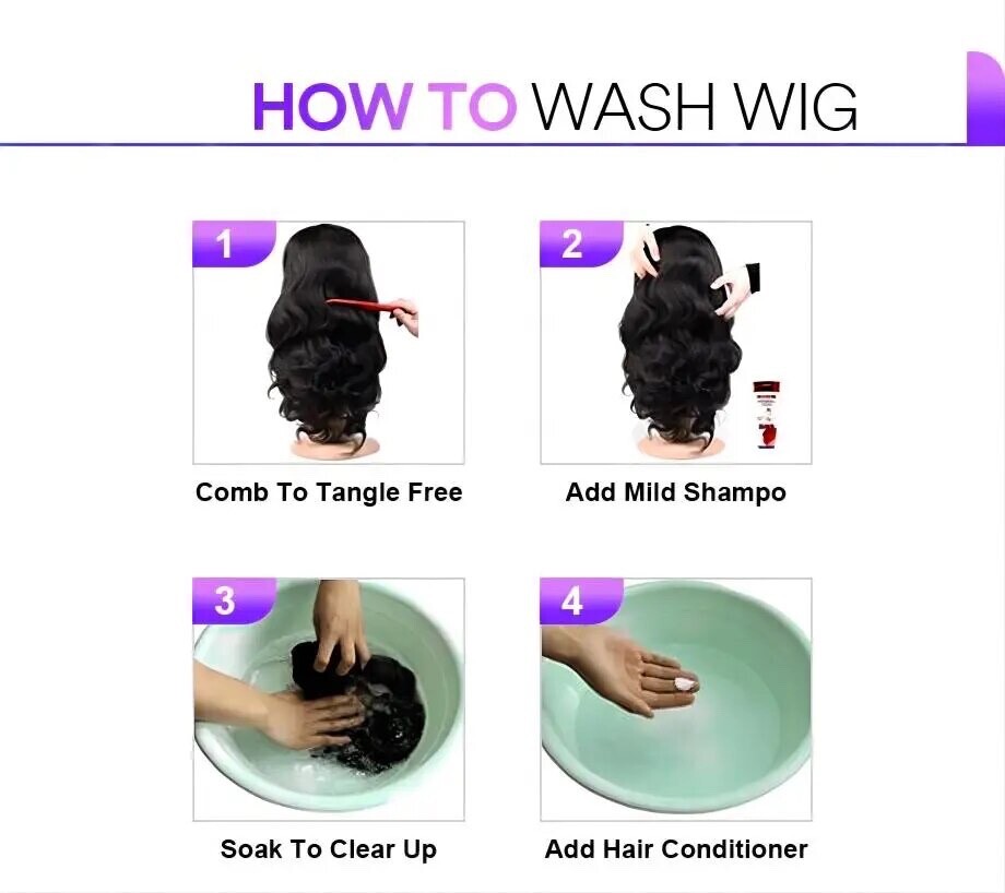 4×4 Unprocessed Virgin Human Lace Wig Brazilian