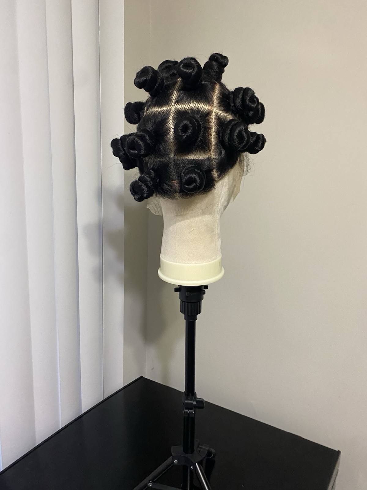 Luxurious 180% Density Full Lace Wig For Women High Temperature Fiber Chic Braid