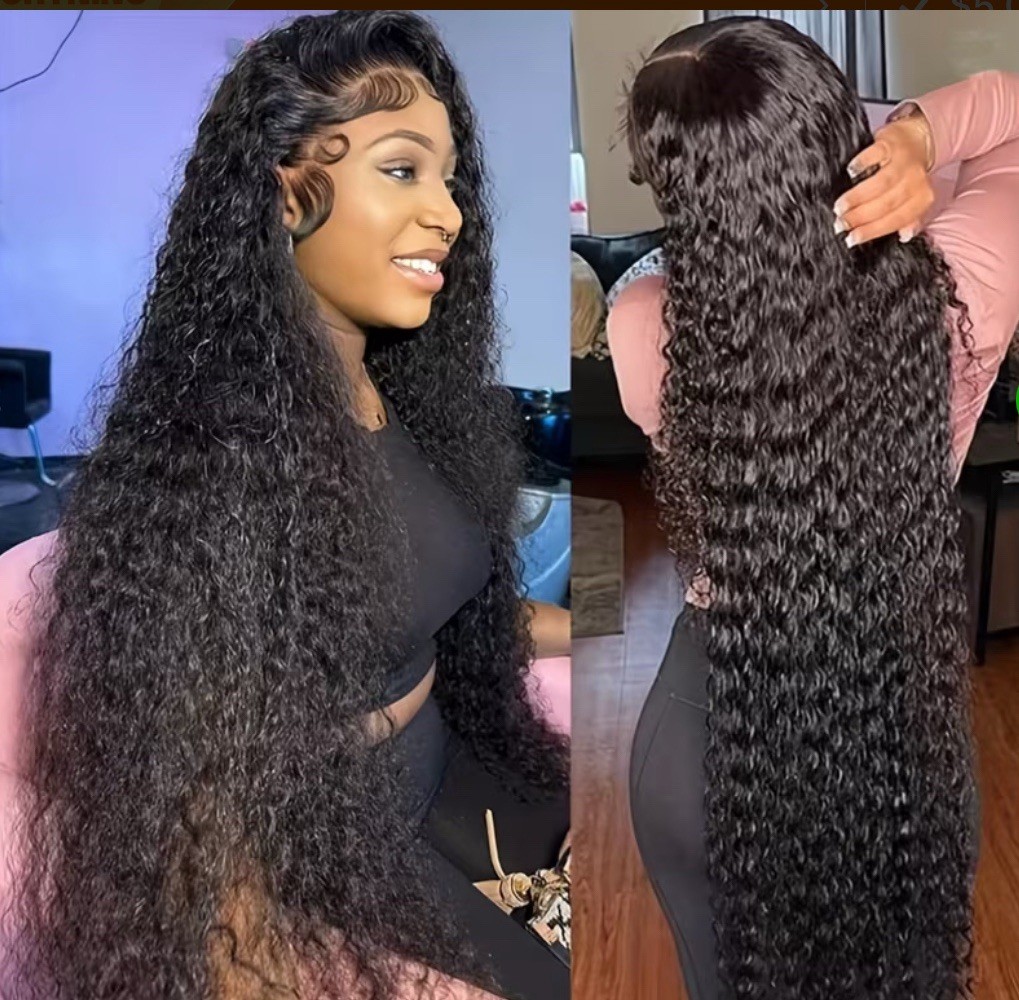 30 Inch Pre Plucked Lace Front Wig Loose Wavy Wig