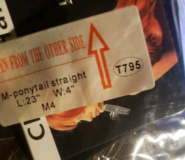 S Nolite – 23 Inch Poneytail Hair Extensions T795- Brand New In Package Dk Brown
