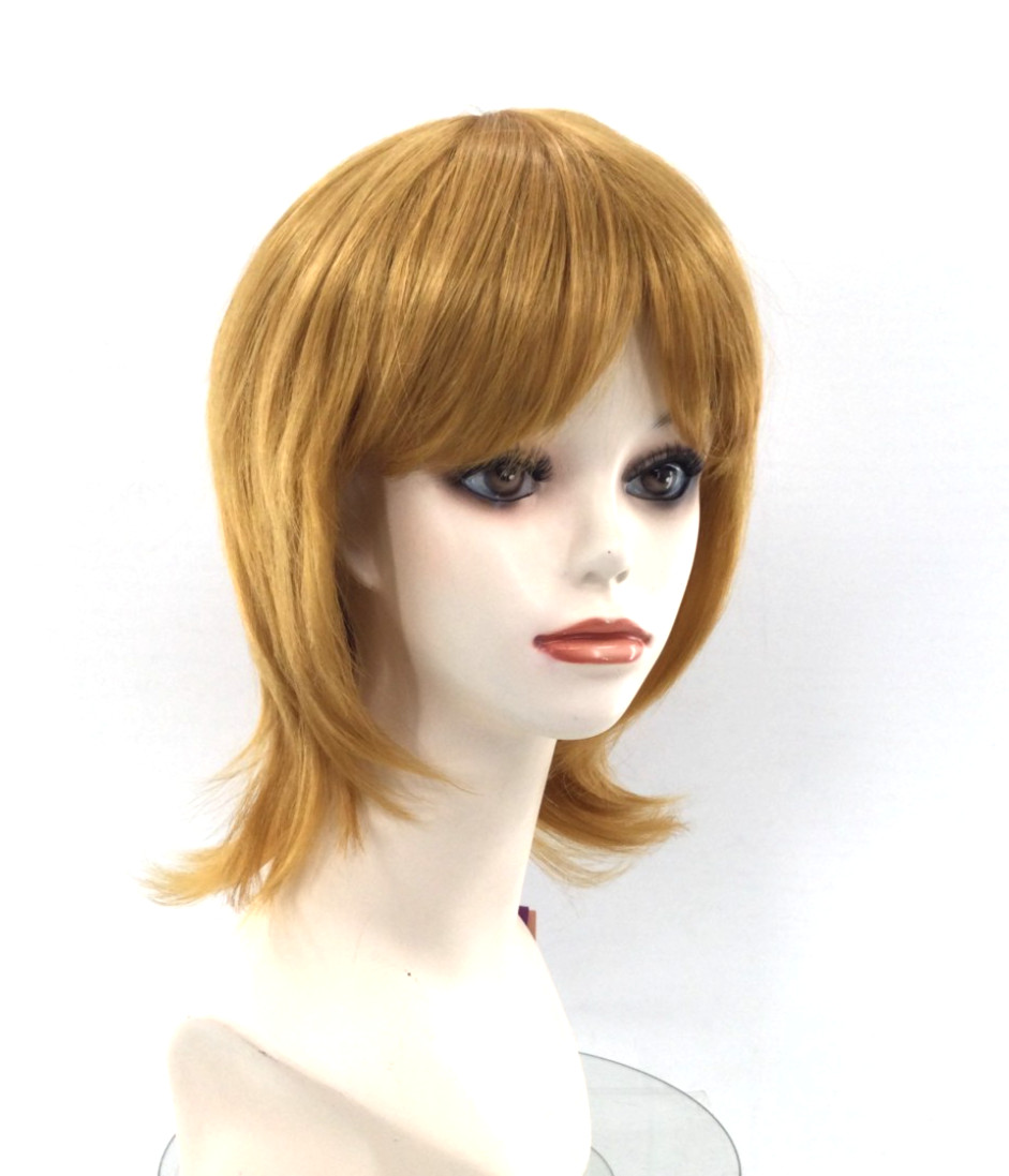 High Quality Cosplay Anime Theatrical Halloween Wig-Gold Color One-Piece Nami