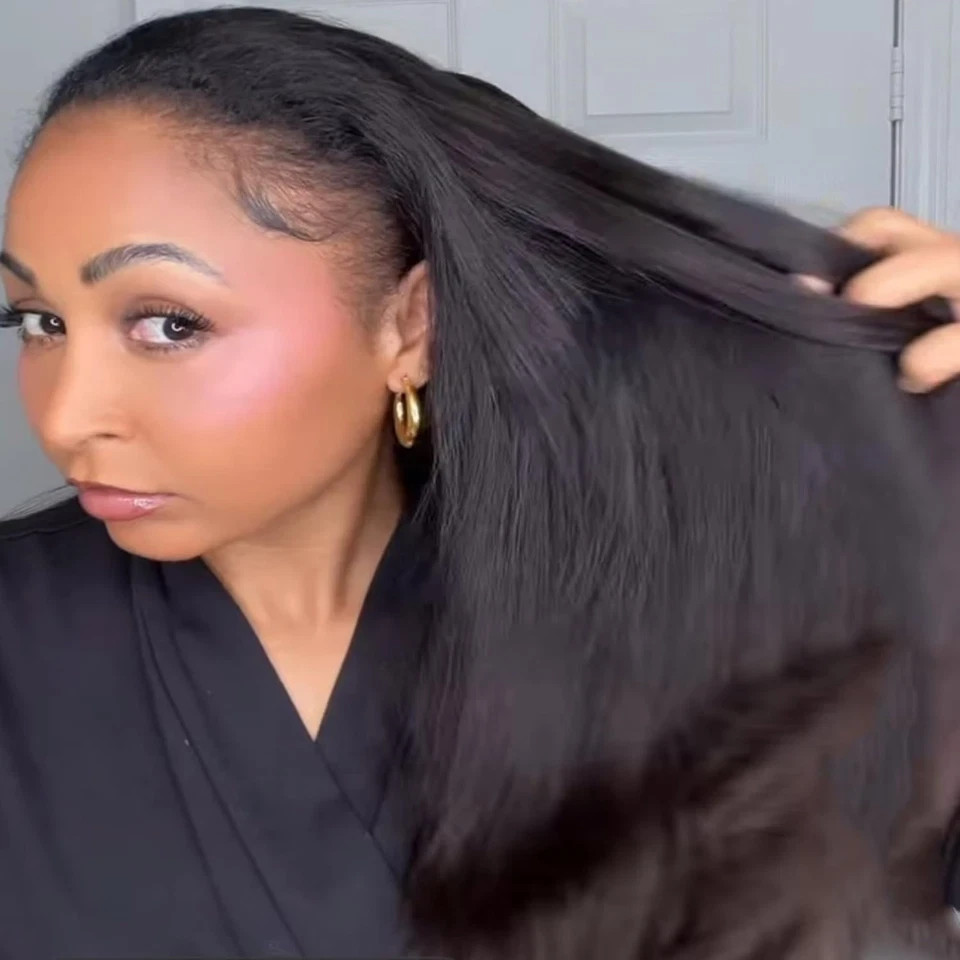 OiMiGO 20” Human Crochet Hair Extensions Color: #1B YK | Size: 20 Inch