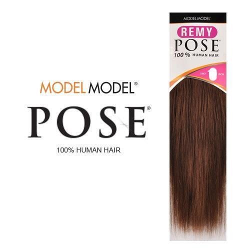 New Model Model Pose Yaky Human Hair Weave Extensions Color #30 Auburn 10″- 14″