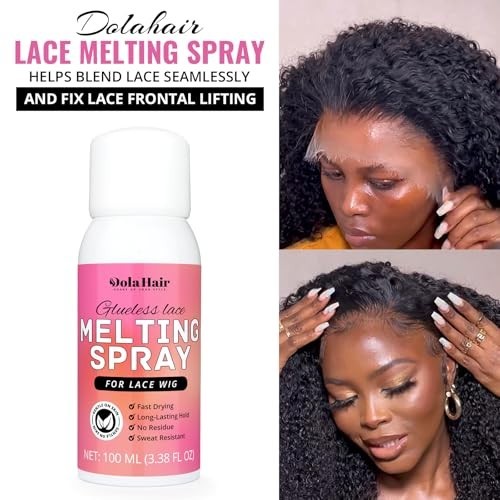 Lace Glue Kit for Wig Installation – Complete Set with Tint Mousse & Melting Spr