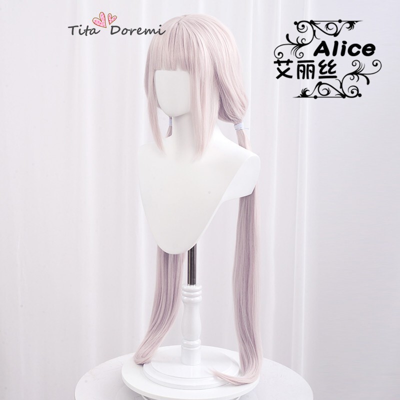 Halloween NEKOPARA Anime Cosplay Fashion Party Costume Wig Double ponytail wig